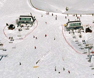  Aerial view of the station